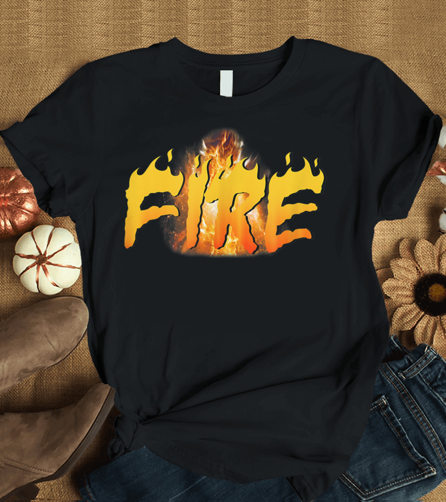 Fire Dynamic Duo Matching T-Shirt