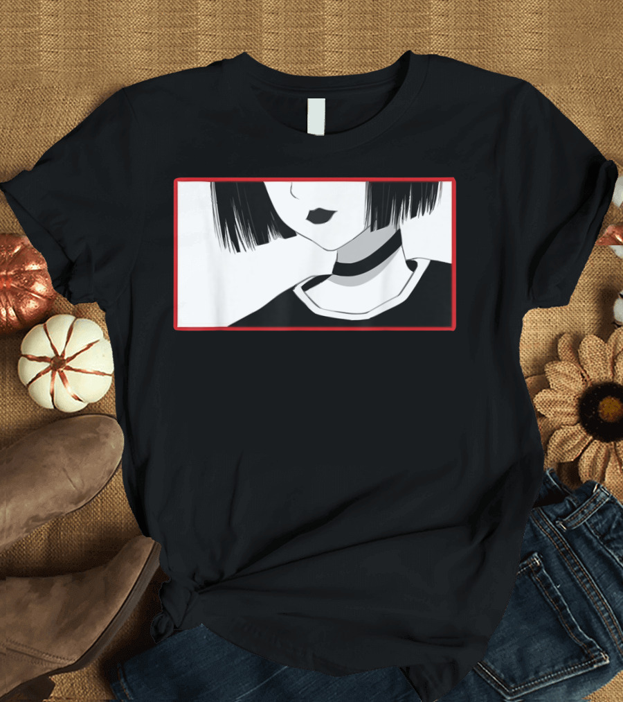 Aesthetic Soft Grunge Goth Anime Girl Gothic T-Shirt
