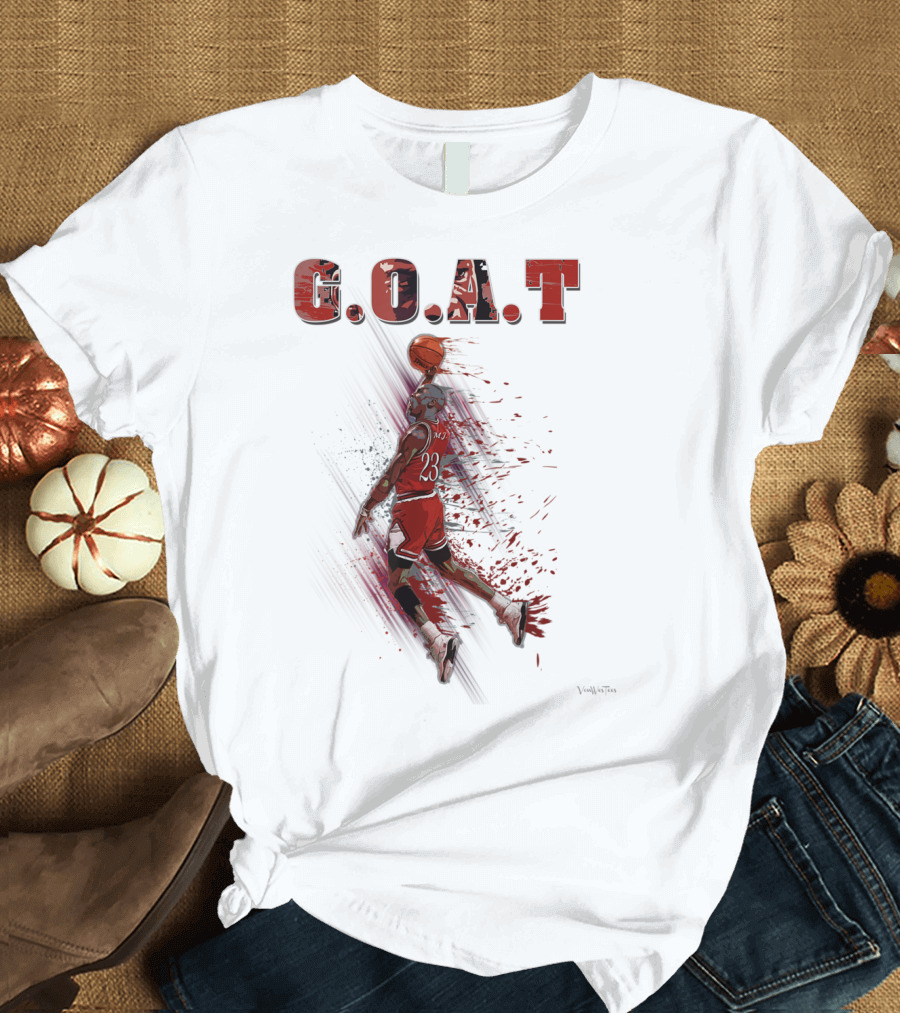 Basketball Chicago Jordan 23 G.O.A.T Dunk T-Shirt