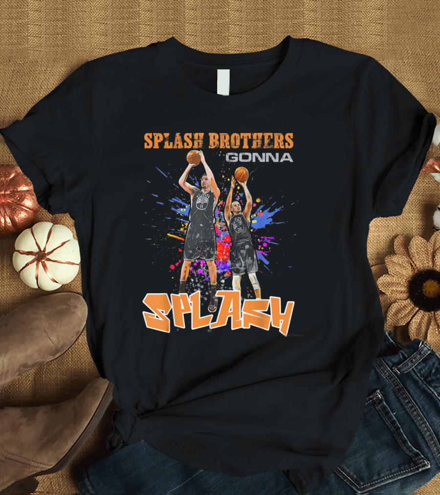 Splash Brothers Gonna Splash Basketball Dynamic Duo T-Shirt