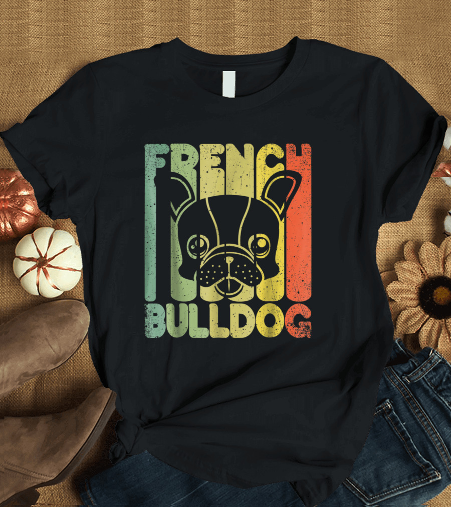 Vintage Distressed French Bulldog T-Shirt