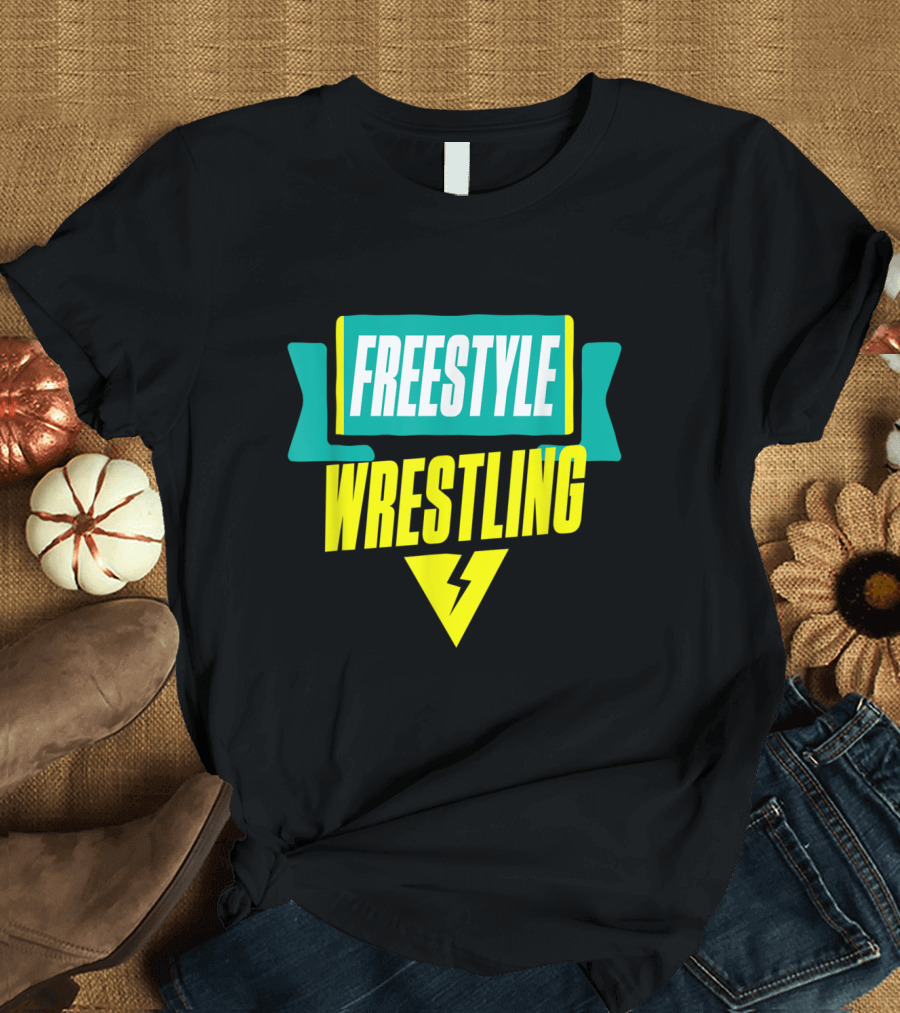 Freestyle Wrestling Lightning Training Single T-Shirt