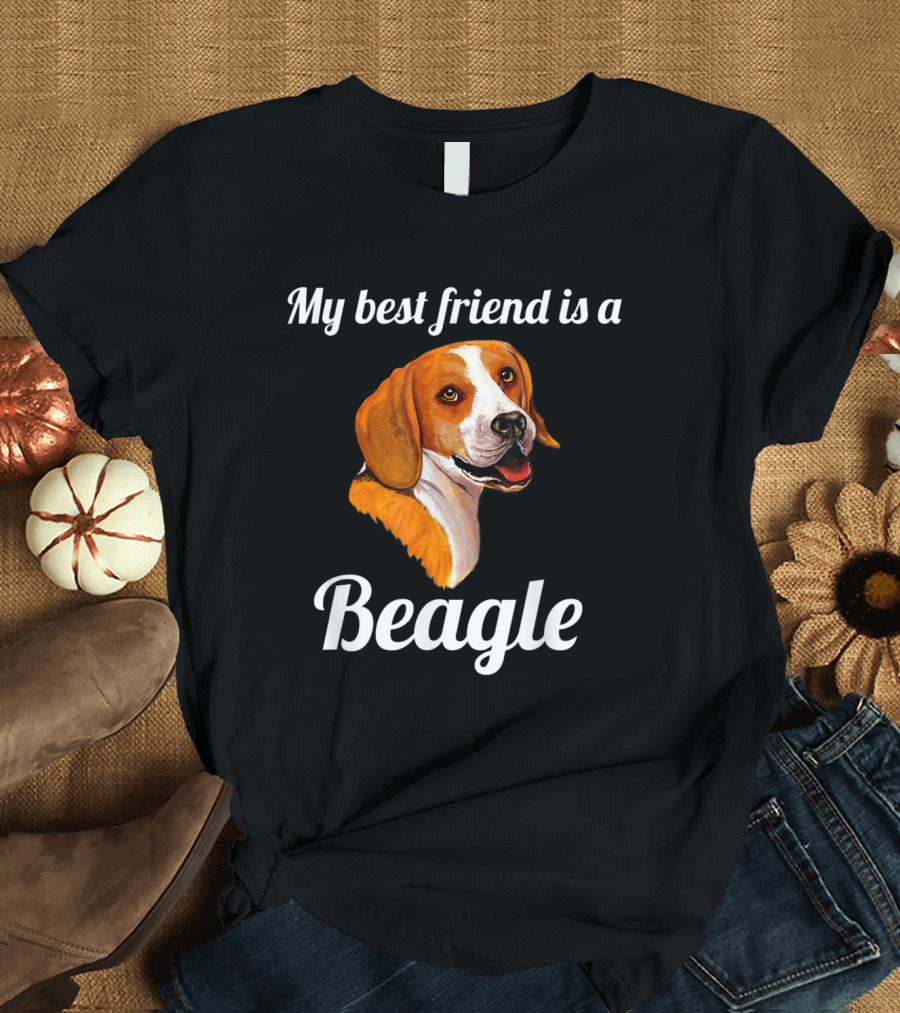 My Best Friend Is a Beagle Dog T-Shirt