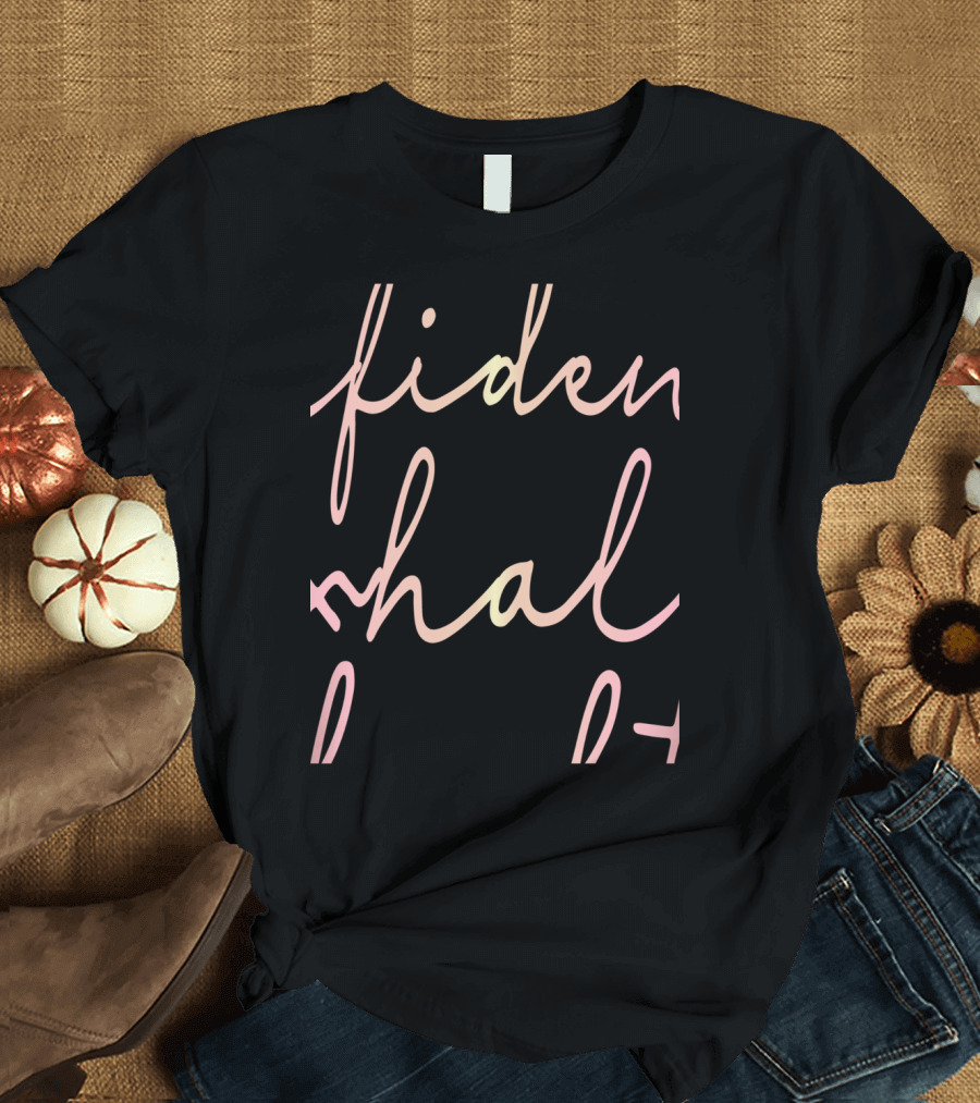 Inhale Exhale Rose Gold Script T-Shirt