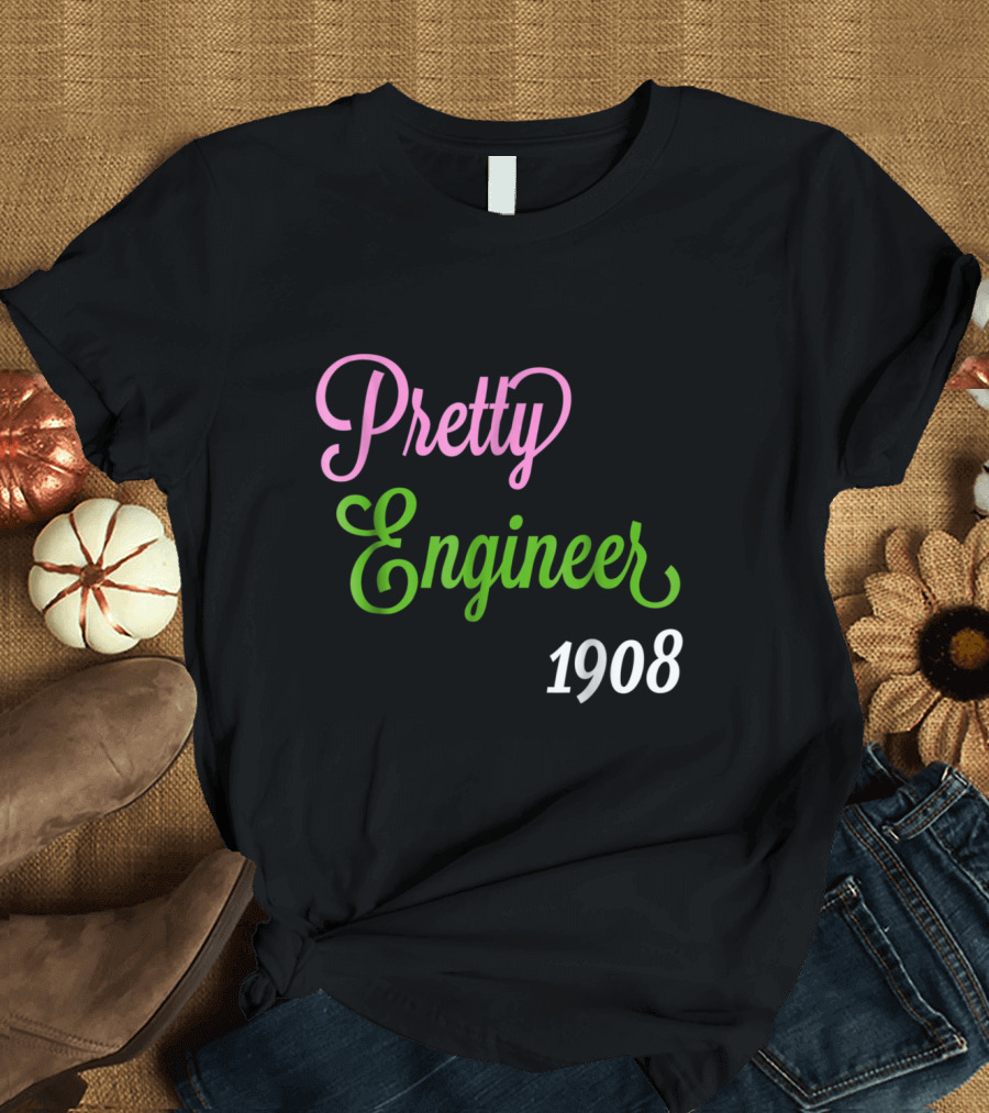 Pretty Engineer 1908 Alpha Kappa Connection T-Shirt