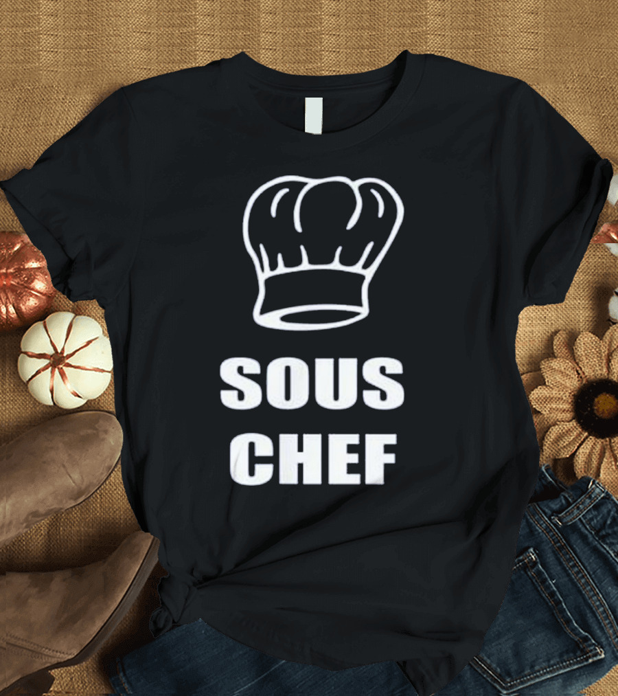 Sous Chef Family Father Mother Son Daughter Cooking Hat T-Shirt