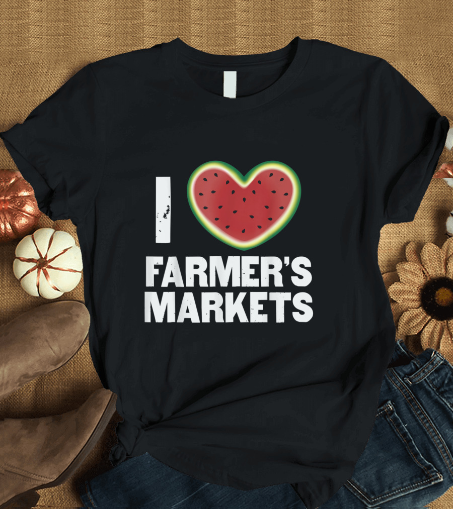 I Heart Farmer's Markets Watermelon Slice T-Shirt