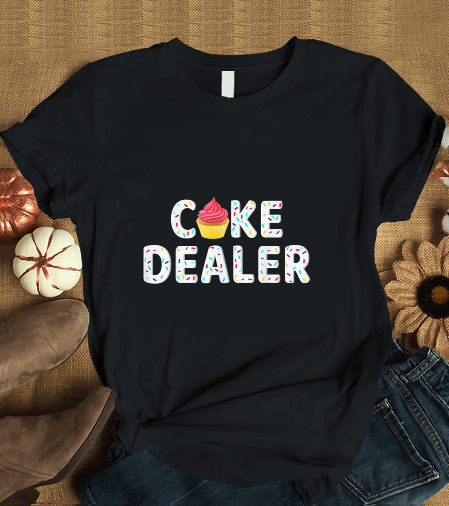 Cake Dealer Cupcake Sprinkles T-Shirt
