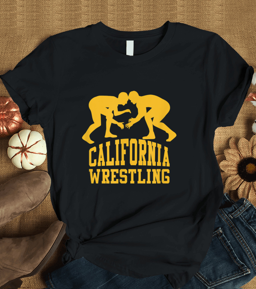 California Wrestling Yellow Grapplers T-Shirt