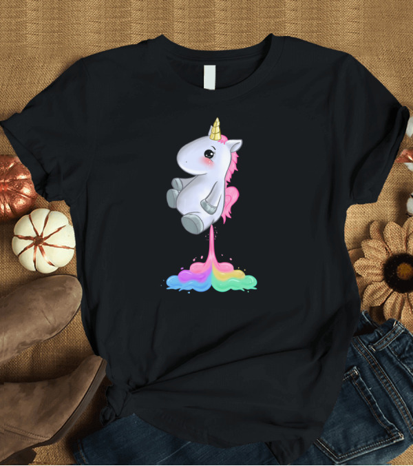 T-Shirt: Unicorn Fart Funny Rainbow Unicorn T-Shirt Unicorn Fart Funny Rainbow Unicorn T-Shirt