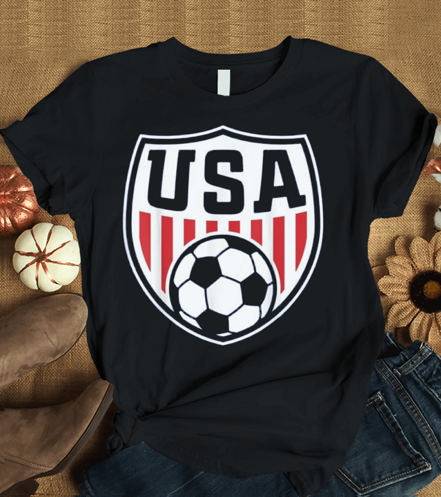 USA Soccer Shield Emblem T-Shirt