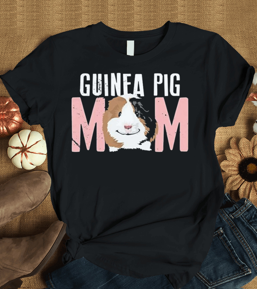 Guinea Pig Mom Cute Pullover Sweatshirt T-Shirt