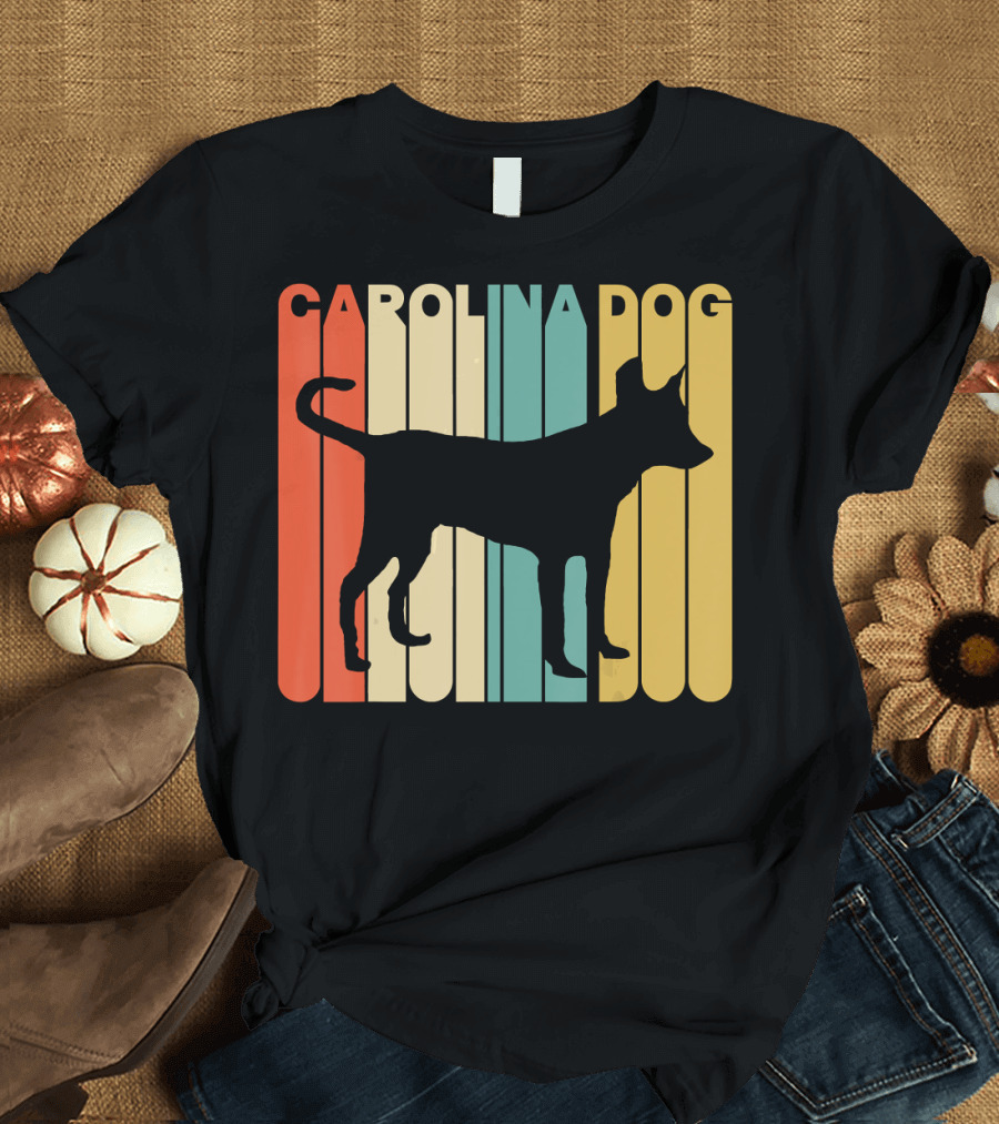 Carolina Dog Retro Stripes T-Shirt
