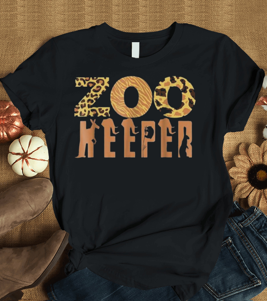 Zoo Keeper Animal Love Jungle Safari Wildlife T-Shirt