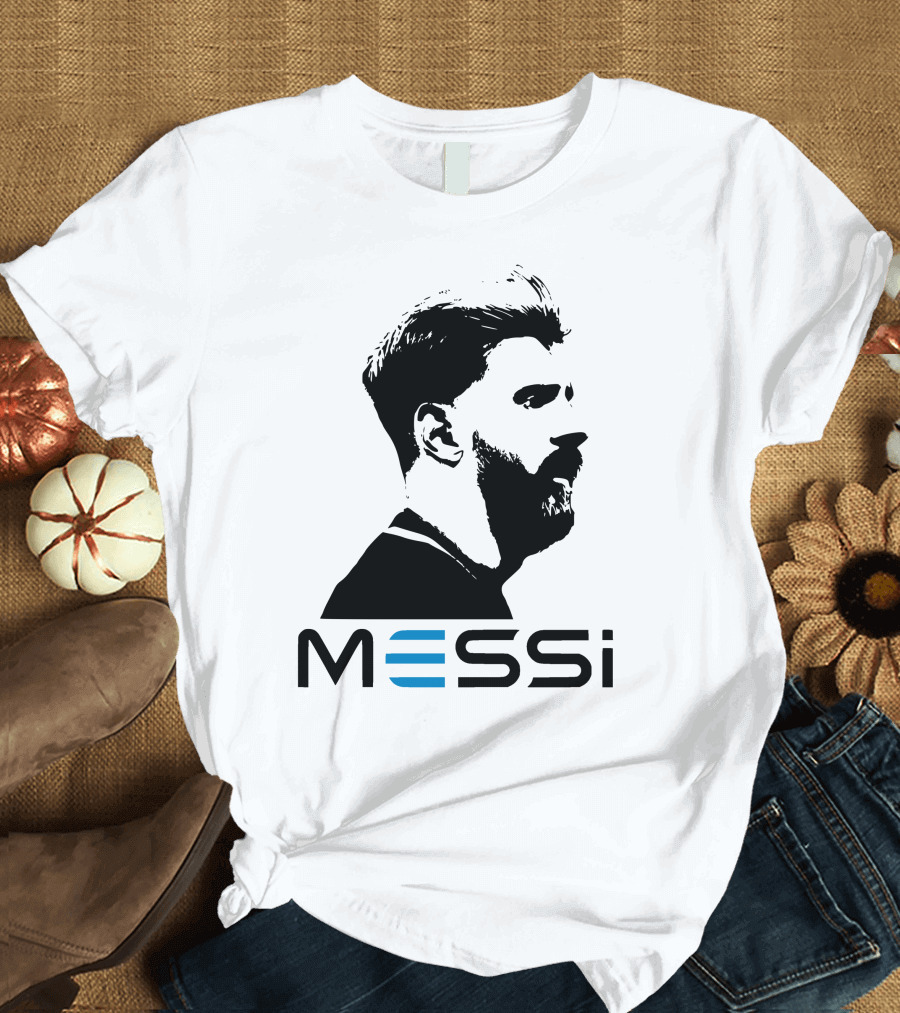 MESSi Iconic Silhouette Profile T-Shirt