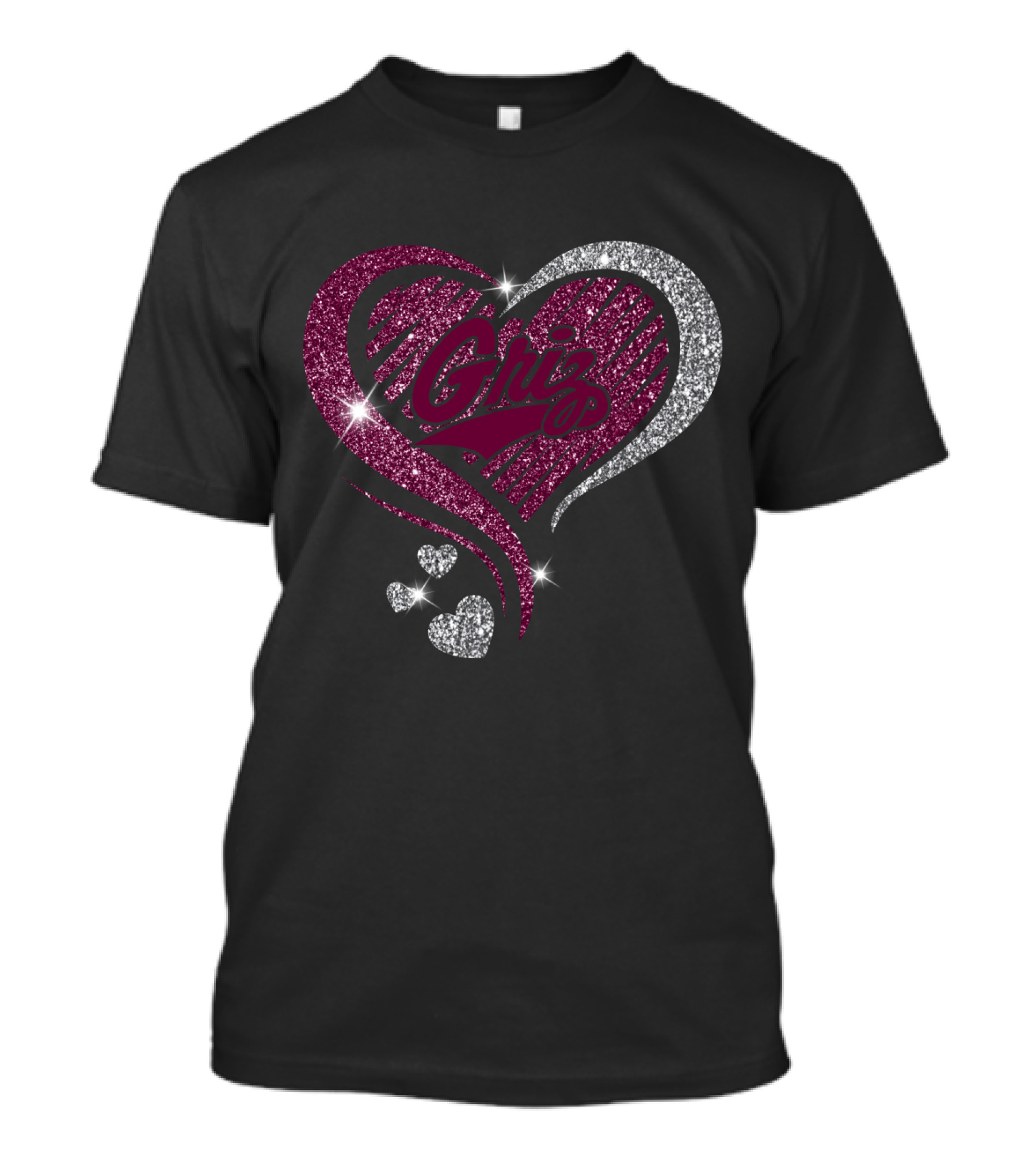 Griz Sparkling Heart T-Shirt