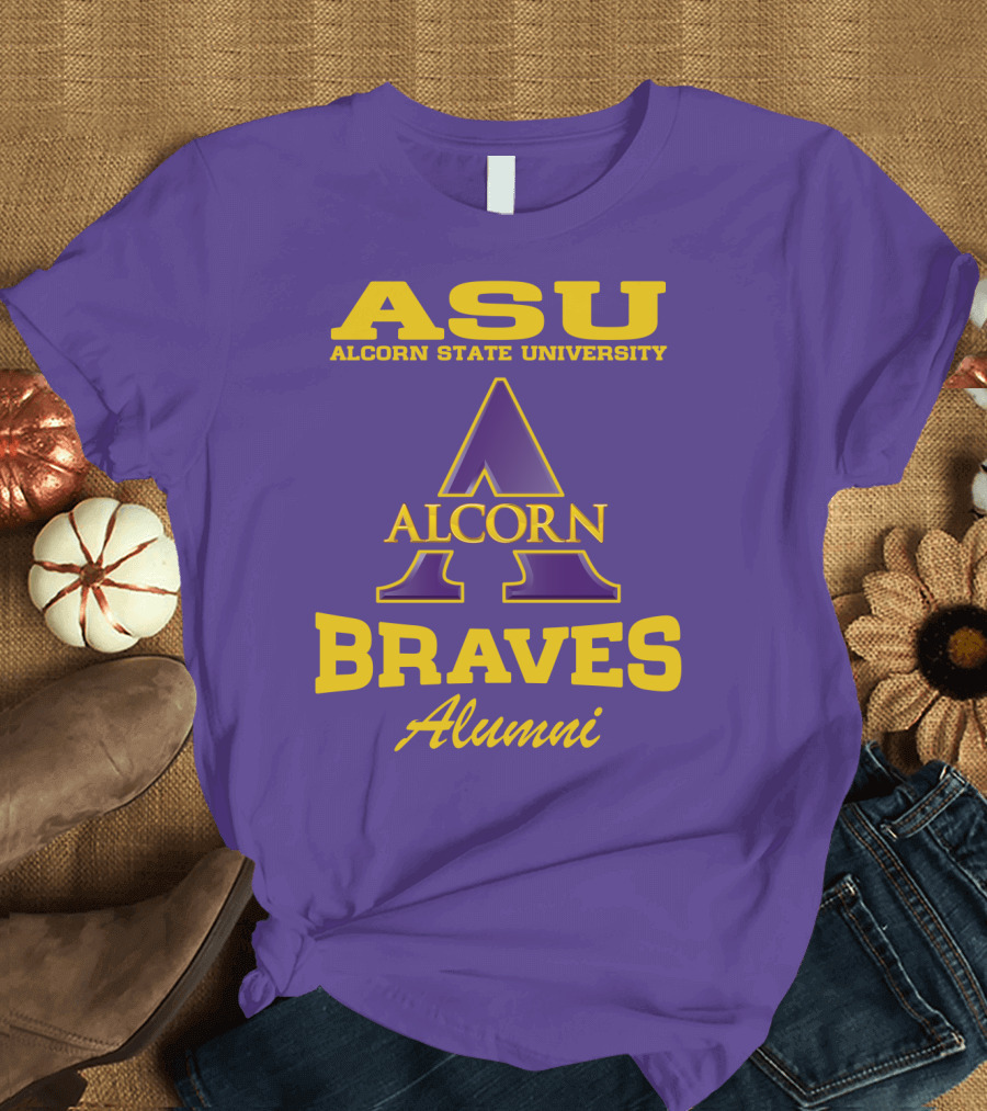 ASU Alcorn State University Braves Alumni T-Shirt