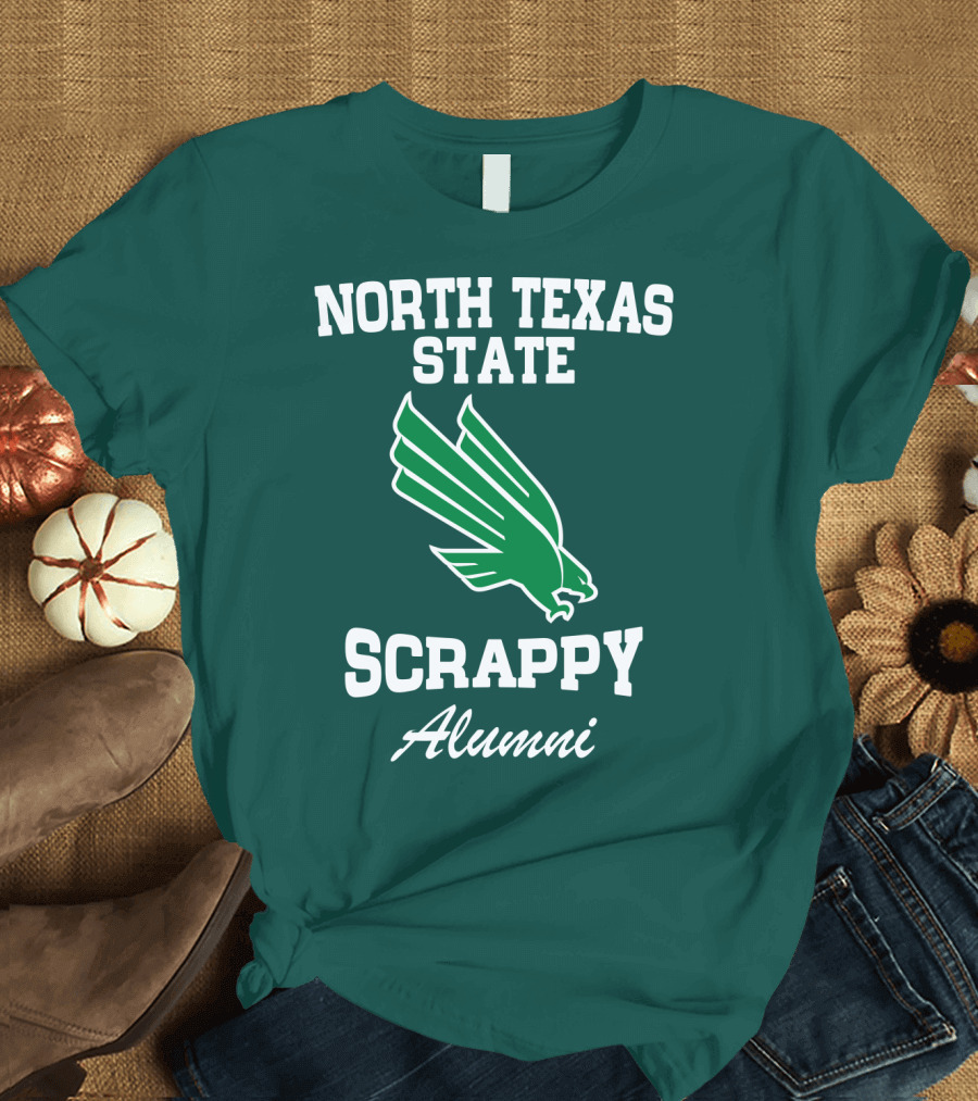 North Texas State Scrappy Alumni T-Shirt