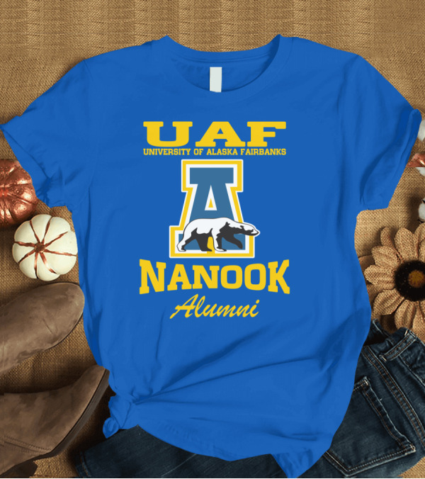 T-Shirt: UAF University of Alaska Fairbanks Nanook Alumni T-Shirt UAF University of Alaska Fairbanks Nanook Alumni T-Shirt