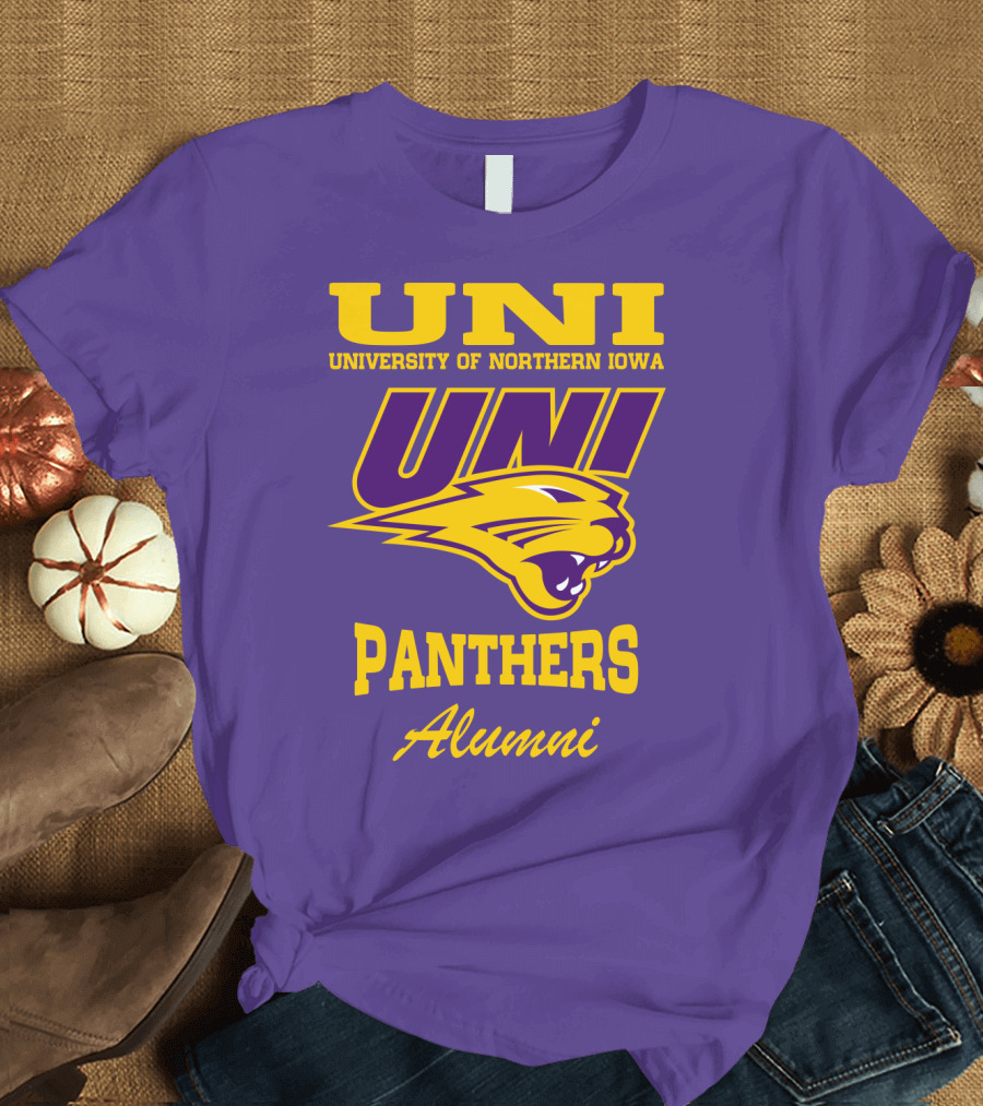 UNI University of Northern Iowa Panthers Alumni T-Shirt