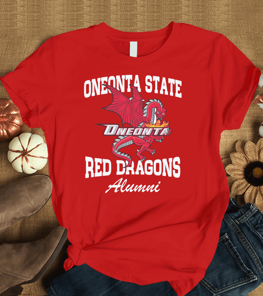 Oneonta State Red Dragons Alumni T-Shirt