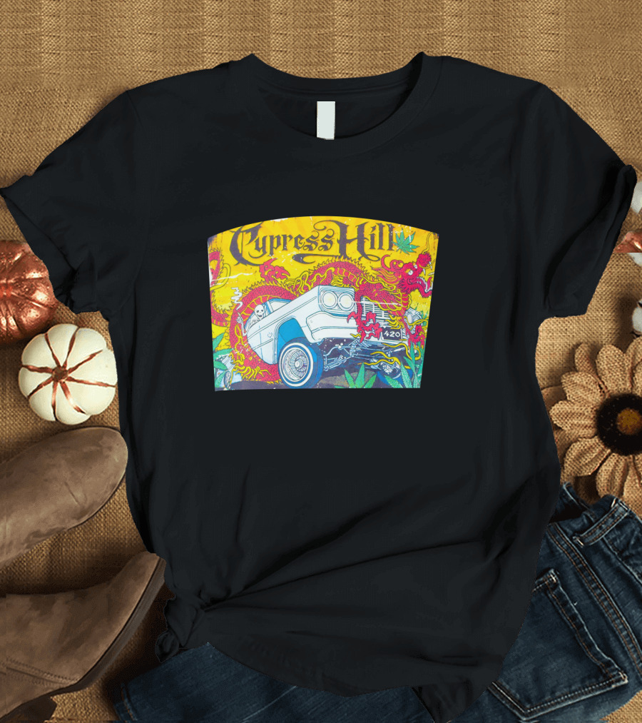 Cypress Hill Lowrider 420 Dragon Hill5 T-Shirt