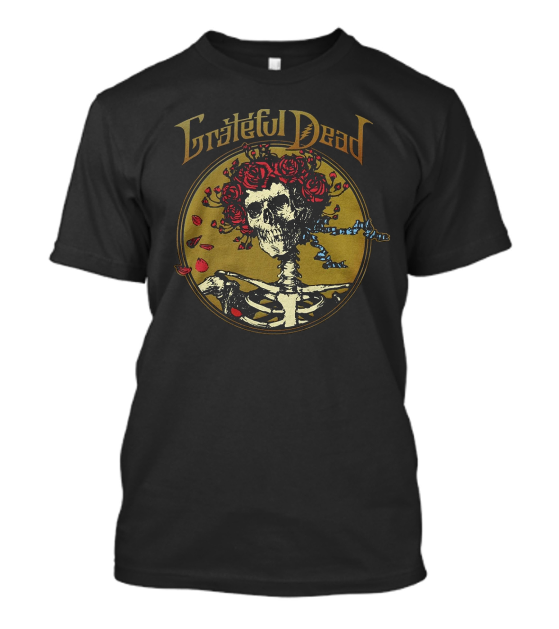 Grateful Dead Skeleton Roses T-Shirt