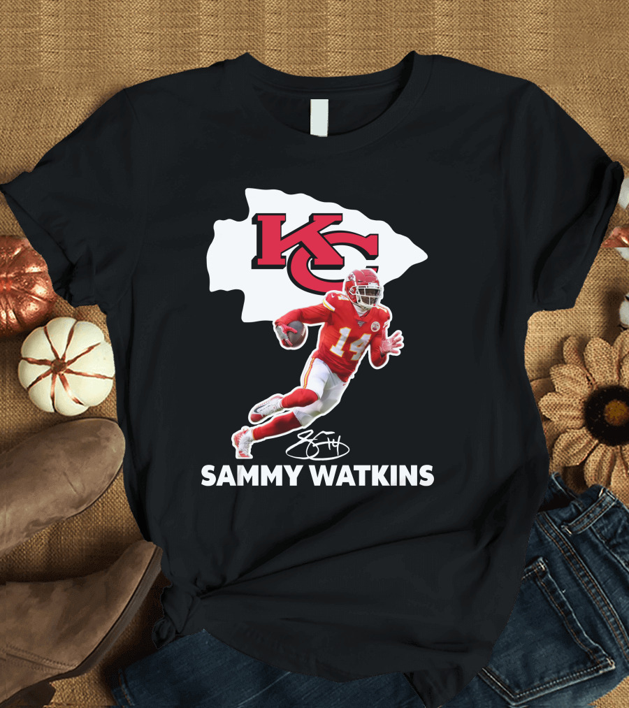 KC Sammy Watkins Kansas City Football Player 14 T-Shirt