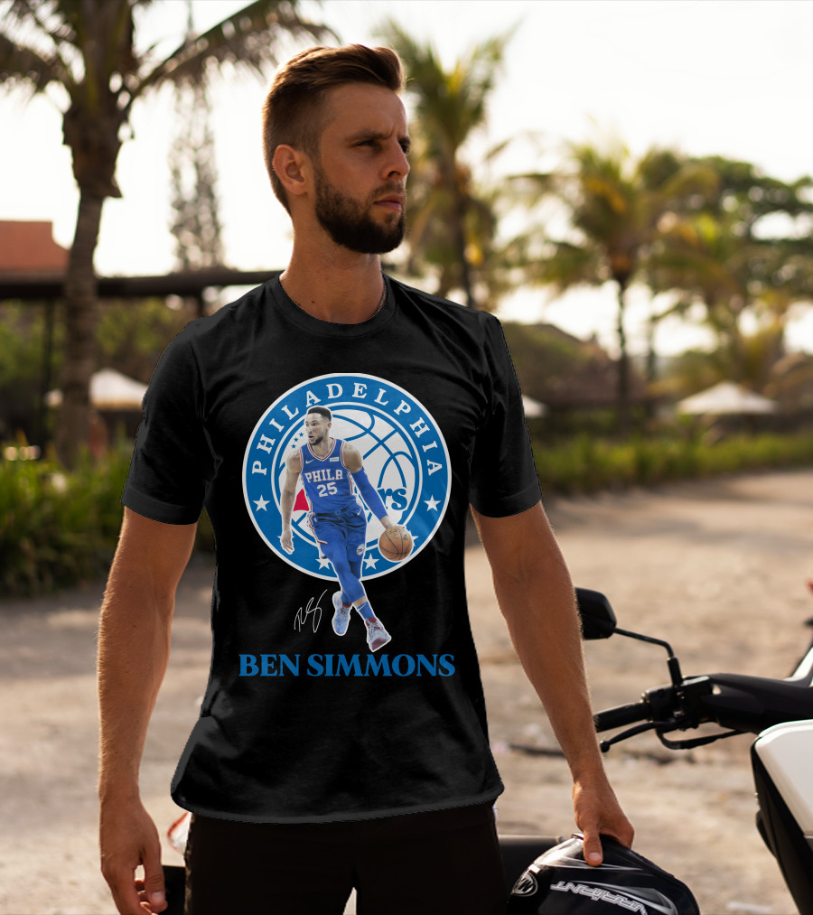 Philadelphia 76ers Ben Simmons 25 76Er01 T-Shirt