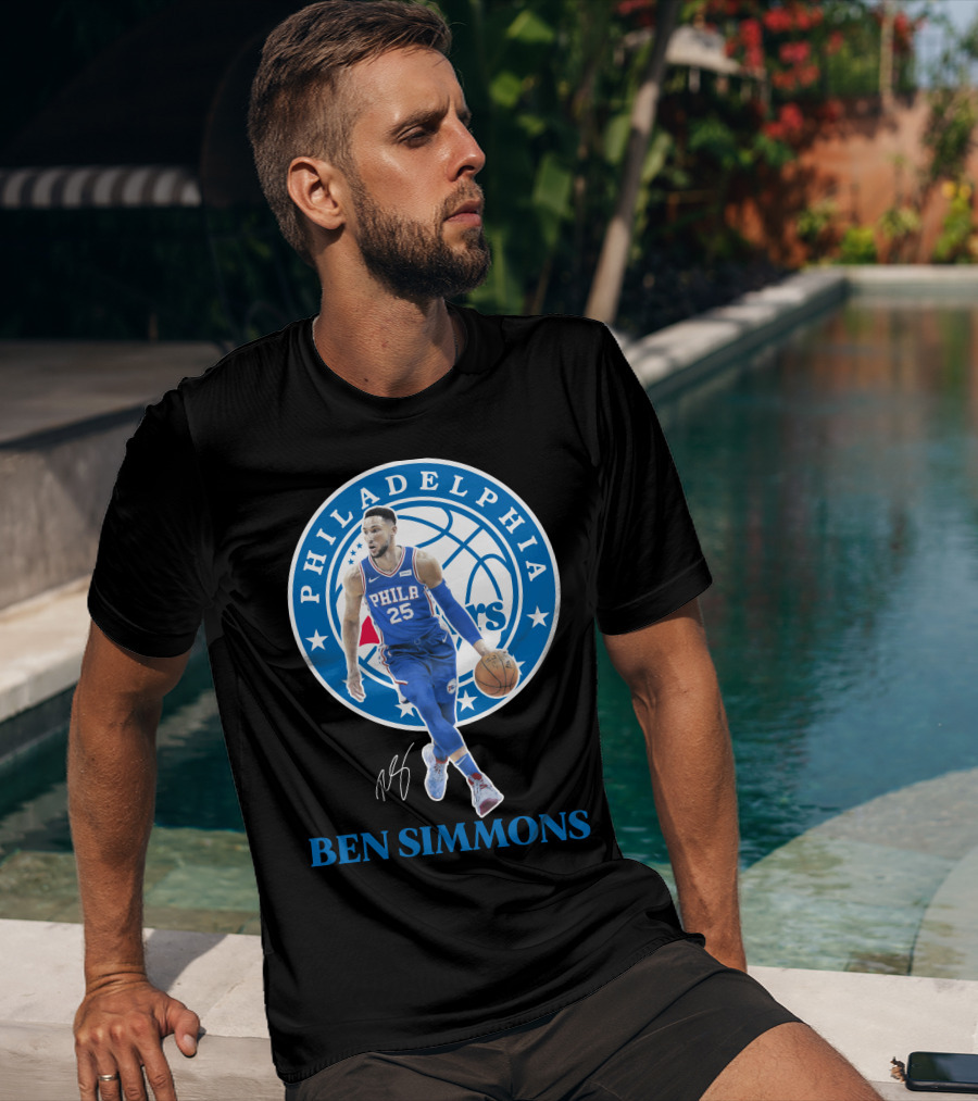 Philadelphia 76ers Ben Simmons 25 76Er01 T-Shirt