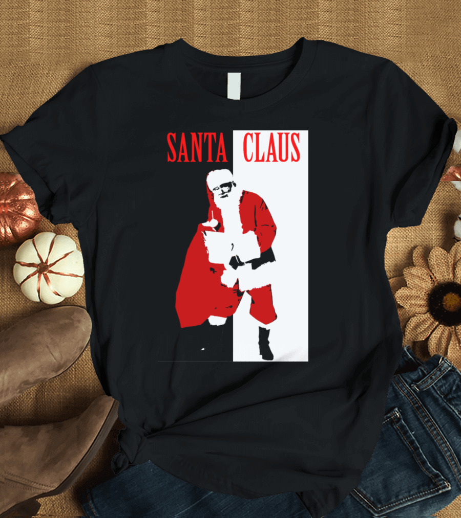 Santa Claus Gangster T-Shirt