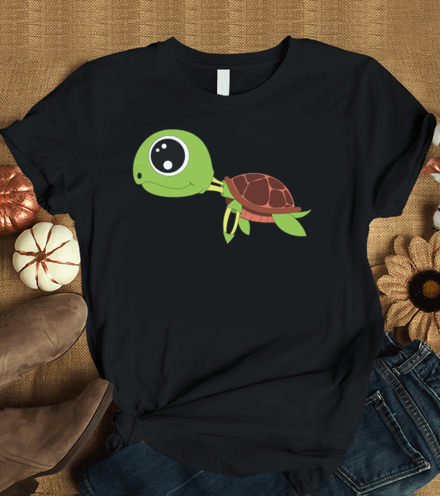 Halloween Animals Turtle Skeleton T-Shirt
