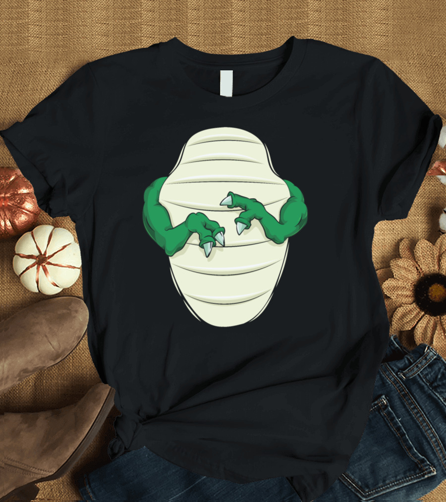 Dinosaur Torso with Green Clawed Arms T-Shirt