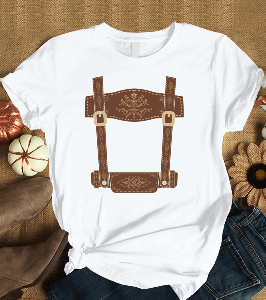 Oktoberfest Lederhosen Bavarian Costume T-Shirt