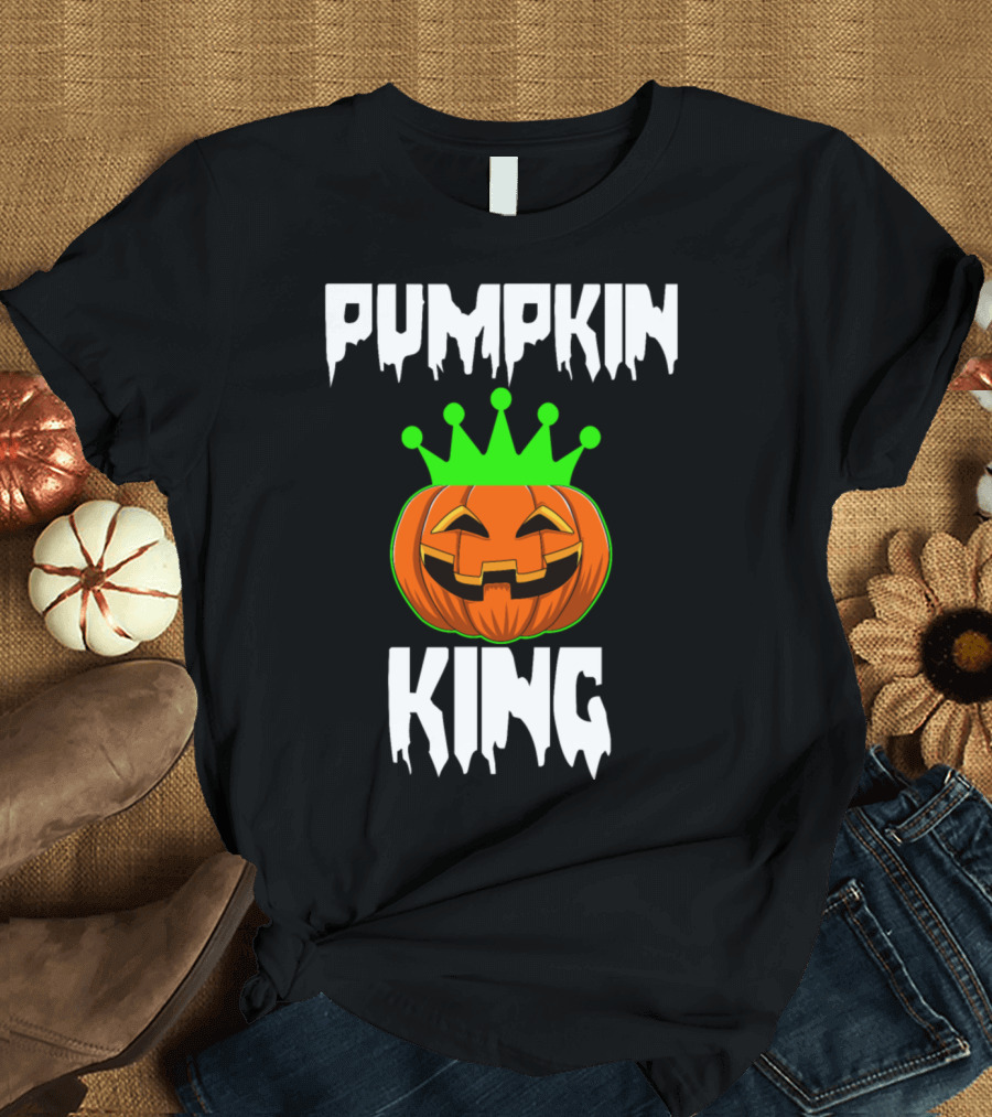 Pumpkin King Halloween Scary Horror Funny T-Shirt