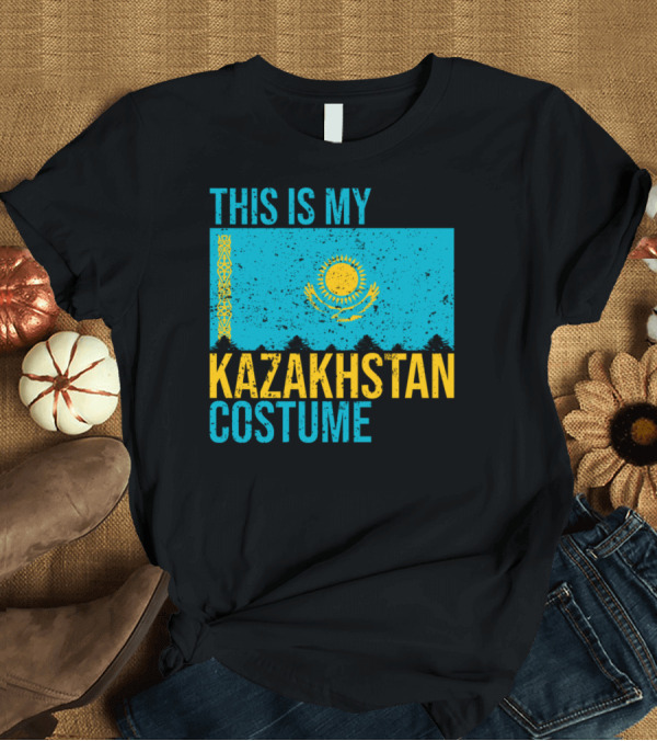 T-Shirt: THIS IS MY KAZAKHSTAN COSTUME T-Shirt THIS IS MY KAZAKHSTAN COSTUME T-Shirt