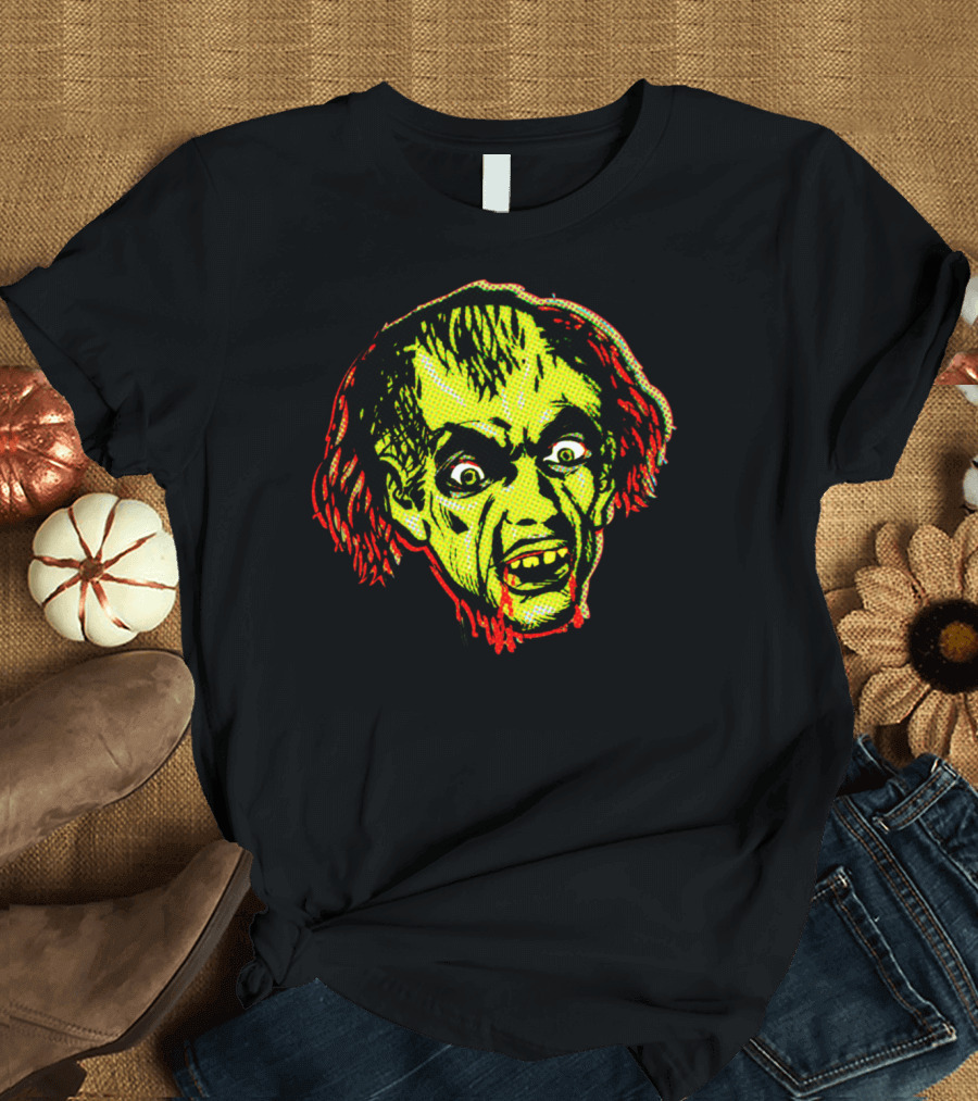 Zombie Creepy Classic Horror Head T-Shirt
