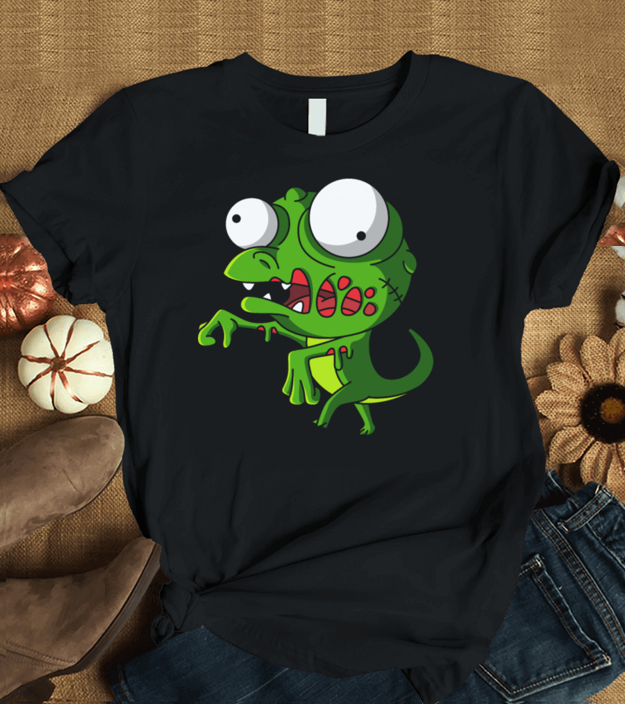 Zombie Frog Halloween Horror Monster Creature T-Shirt