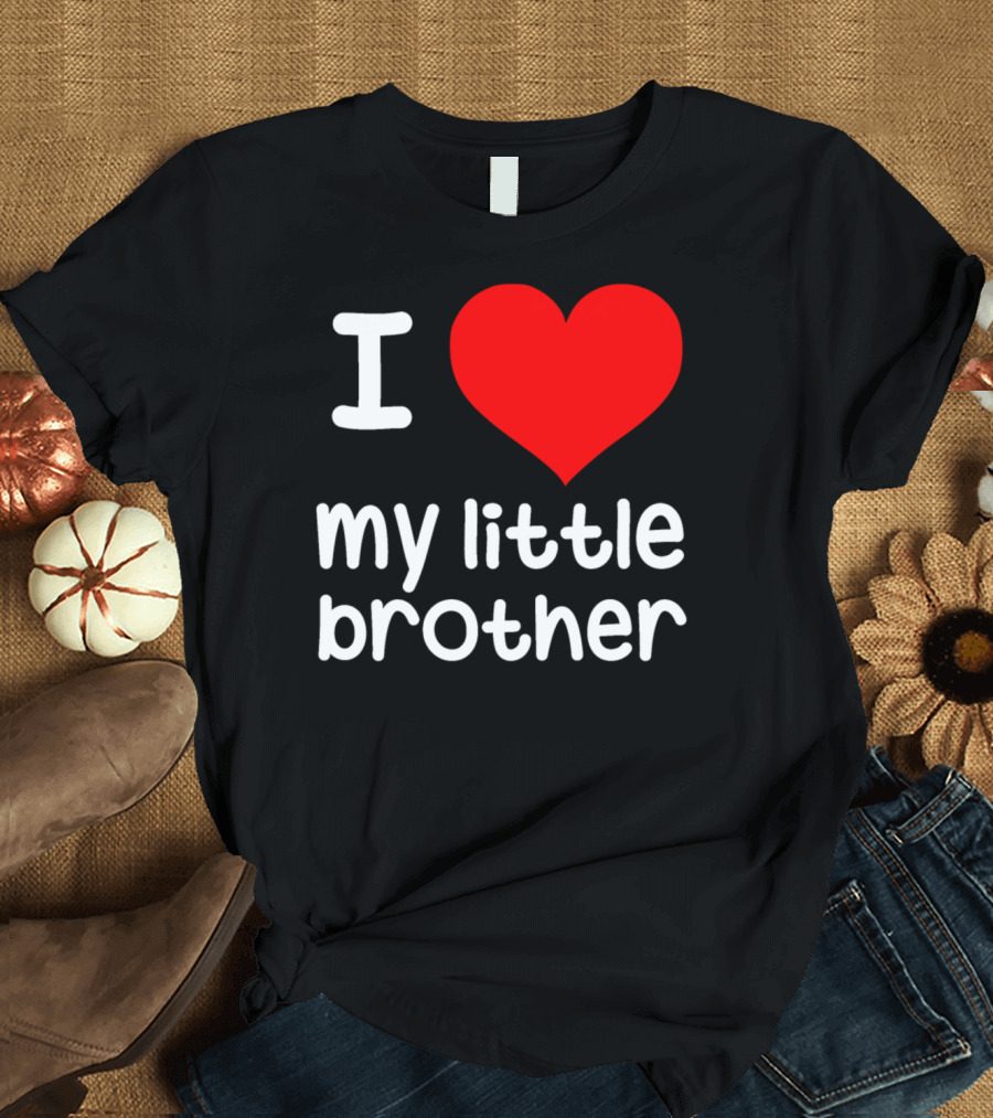 I Heart My Little Brother T-Shirt