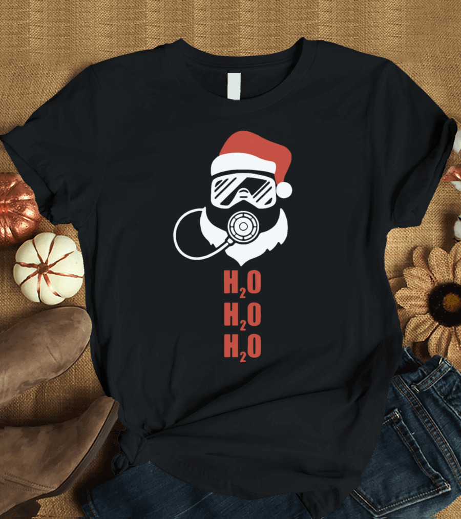 H2O Scubadiving Santa H2O H2O T-Shirt