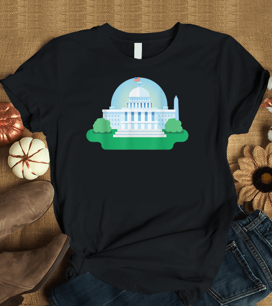 The White House Capitol Building Iconic T-Shirt