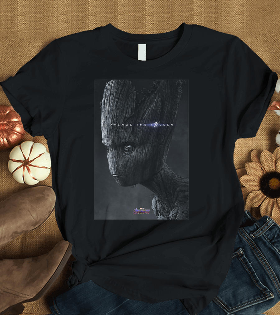 Marvel Avengers Endgame Groot Avenge the Fallen T-Shirt