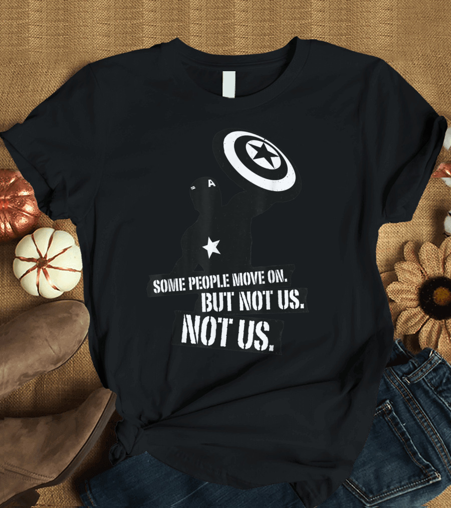 Marvel Avengers Endgame Captain America Some People Move On But Not Us Shadow T-Shirt