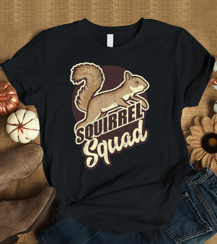 Squirrel Squad Squirrel T-Shirt