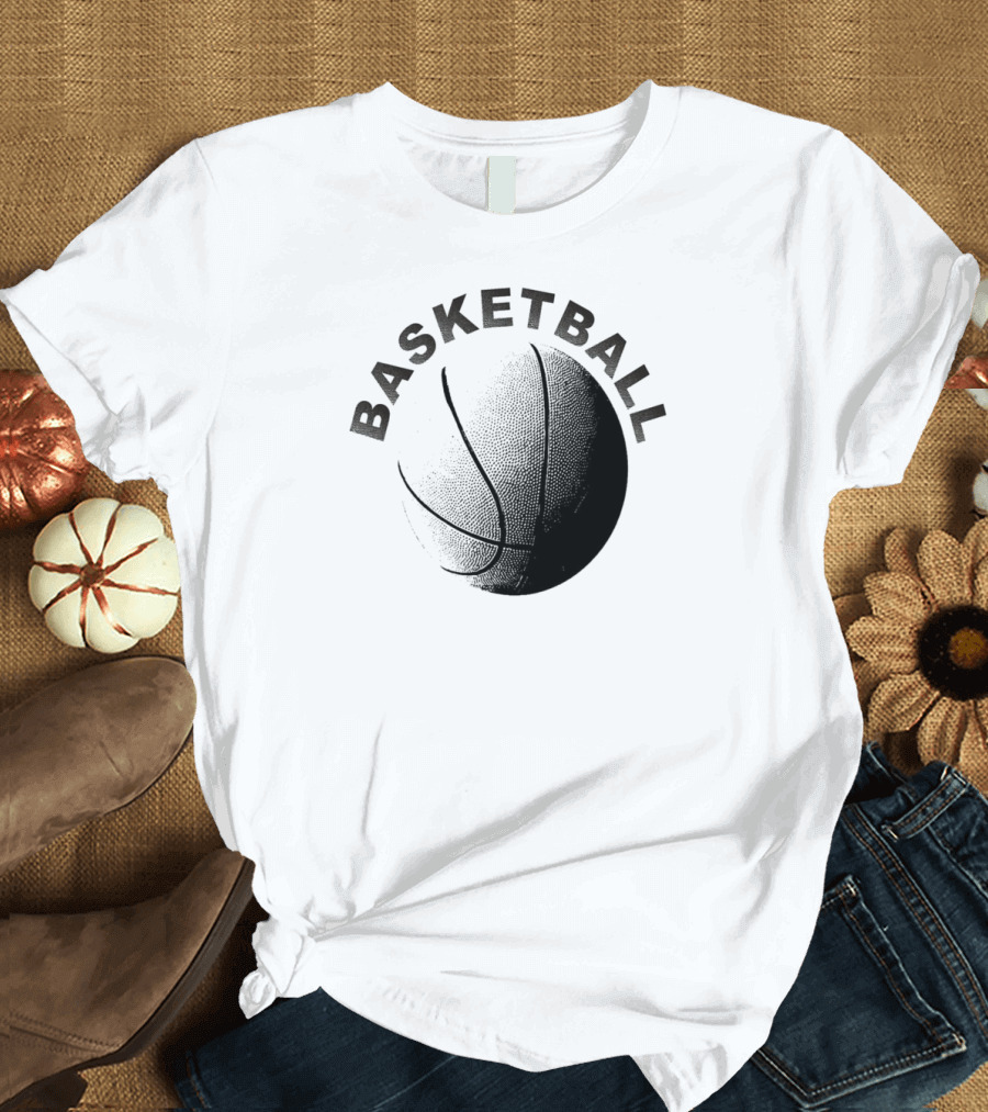 Basketball Men's Coach or Player Vintage Style Retro T-Shirt