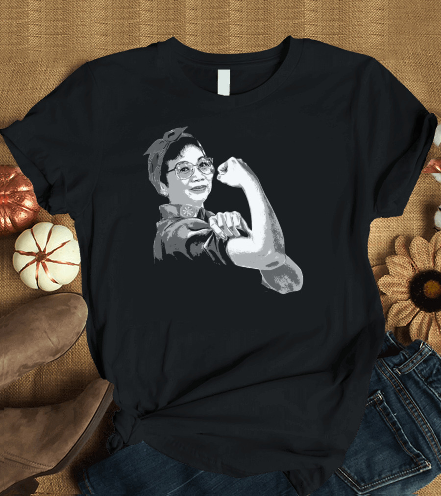 Empowered Women Iconic Symbol International Women's Day March 8 T-Shirt