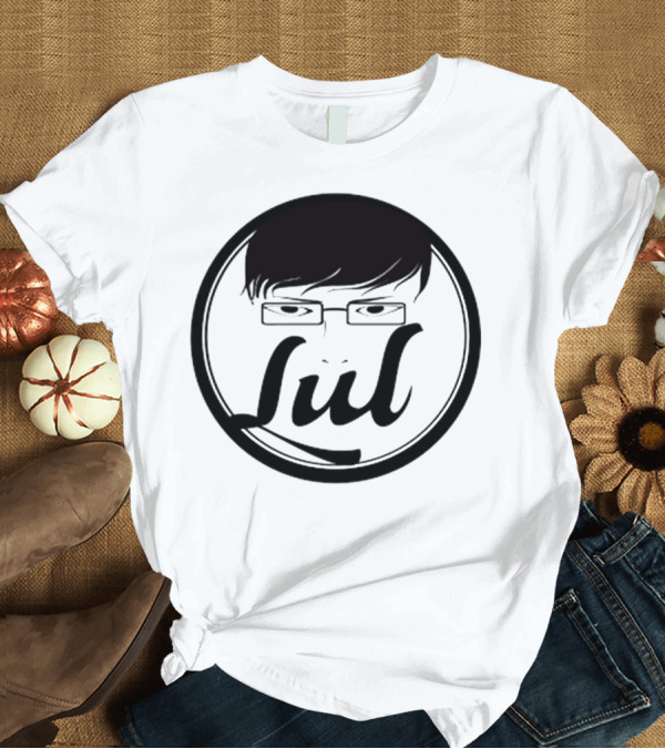 T-Shirt: Paolul Lul Logo Glasses Icon Circle T-Shirt Paolul Lul Logo Glasses Icon Circle T-Shirt