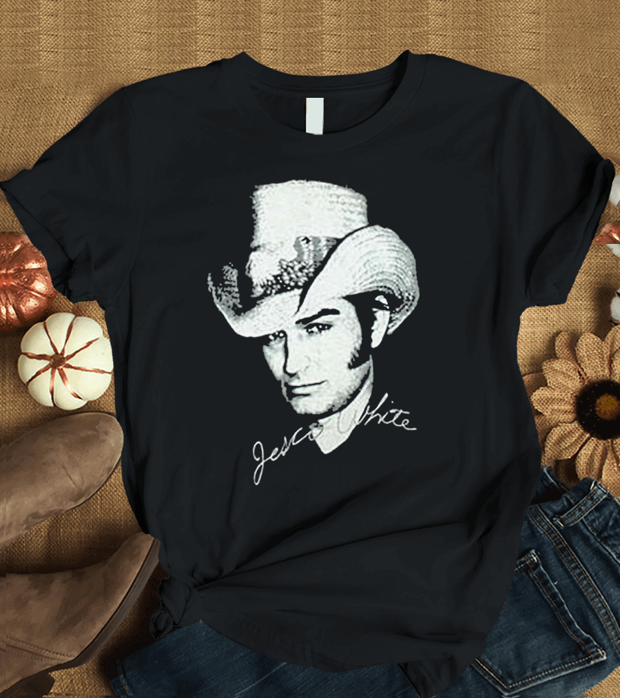 1994 Jesco White Outlaw Dancer Hat Portrait with John Ross T-Shirt