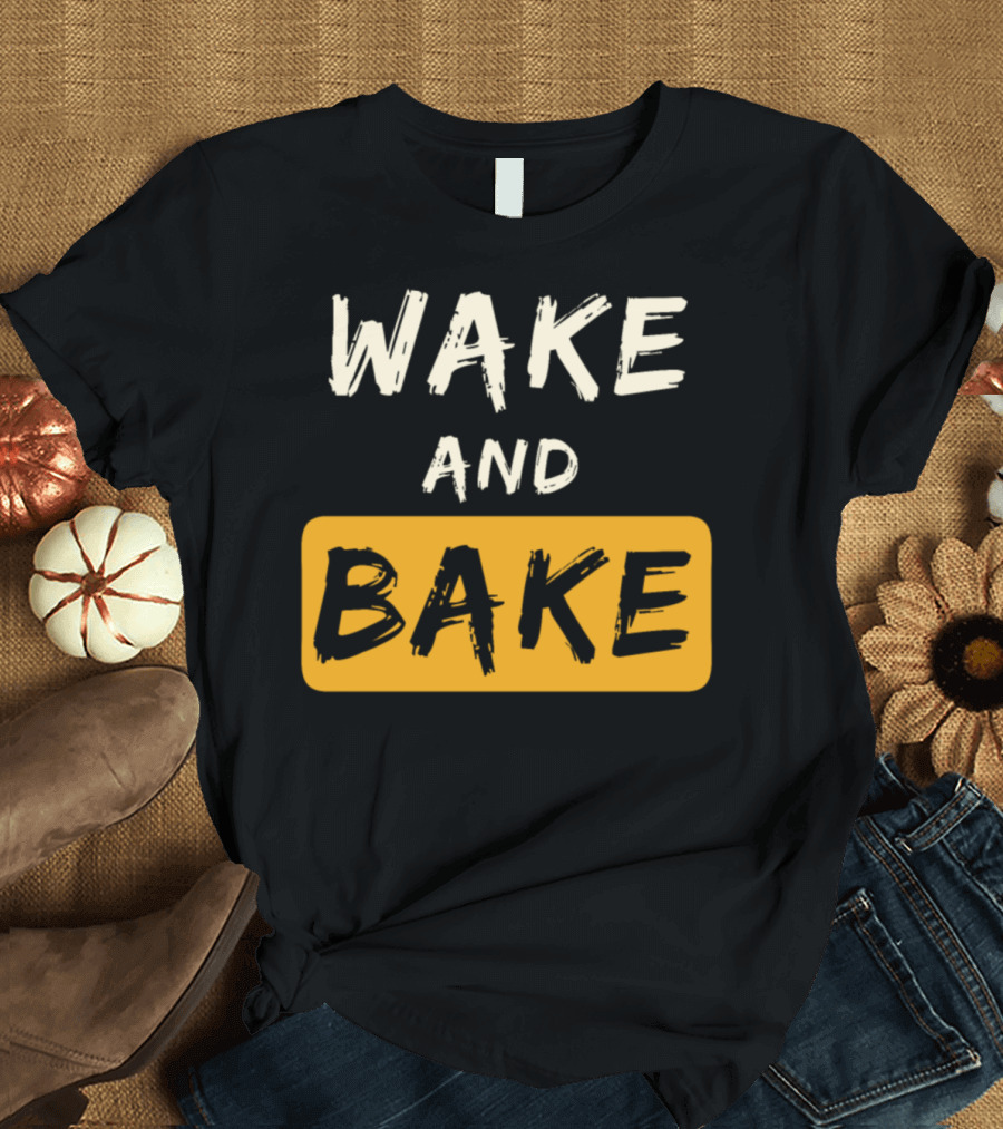 Wake And Bake Retro T-Shirt
