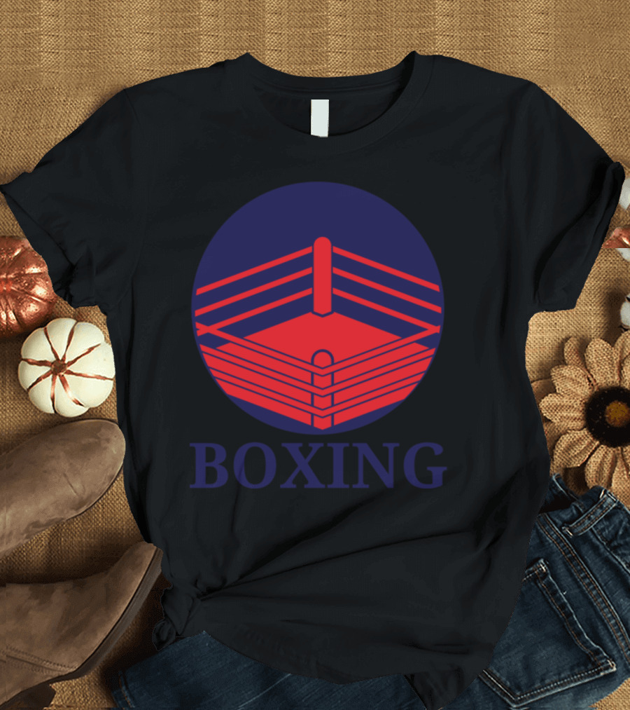 Boxing Fighter Ring Boxing Gloves Boxing T-Shirt